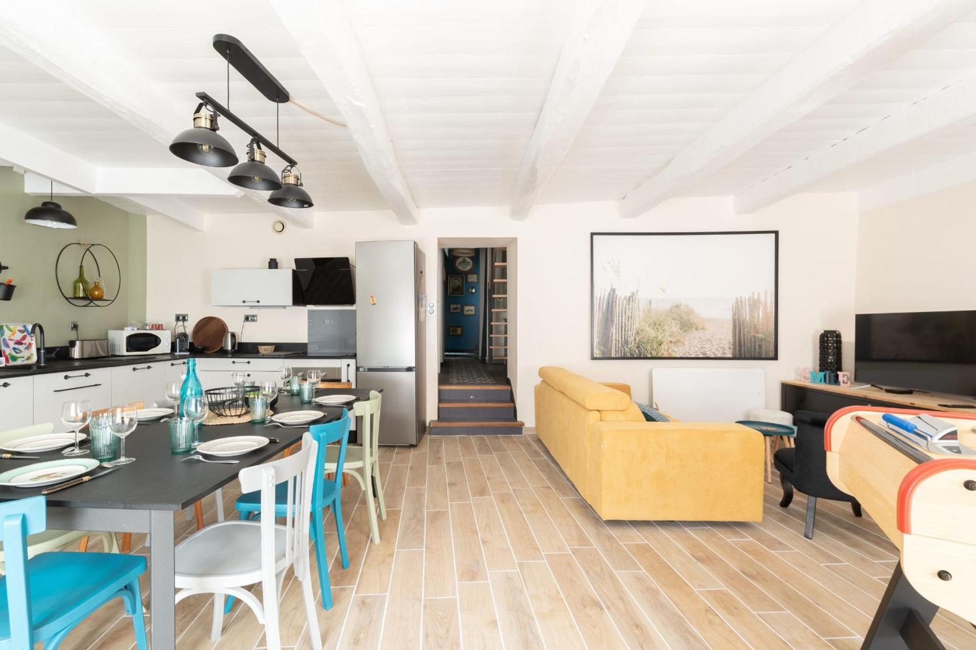 Ker Des Halles - Maison8Prswifi Pornic Esterno foto